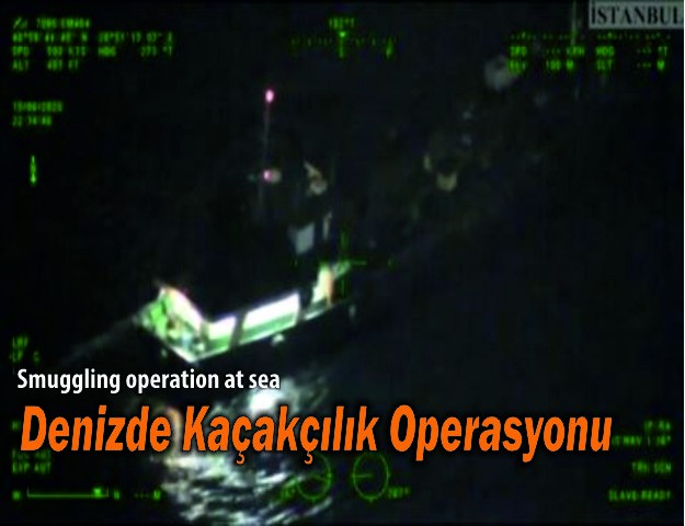 Denizde Kaçakçılık Operasyonu