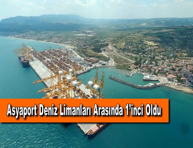 Asyaport Deniz Limanları Arasında 1’inci Oldu