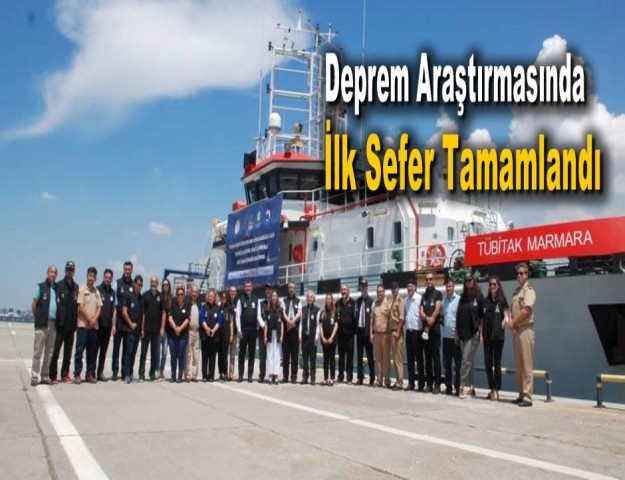 Deprem Araştırmasında İlk Sefer Tamamlandı