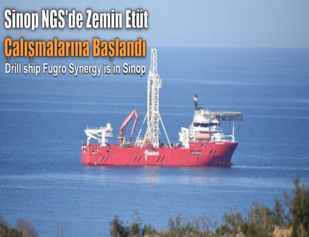 Sinop NGS'de Zemin Etüt Çalışmalarına Başlandı