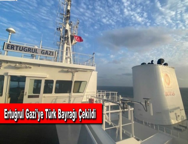 Ertuğrul Gazi'ye Türk Bayrağı Çekildi