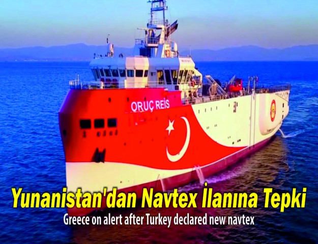 Yunanistan'dan Navtex İlanına Tepki