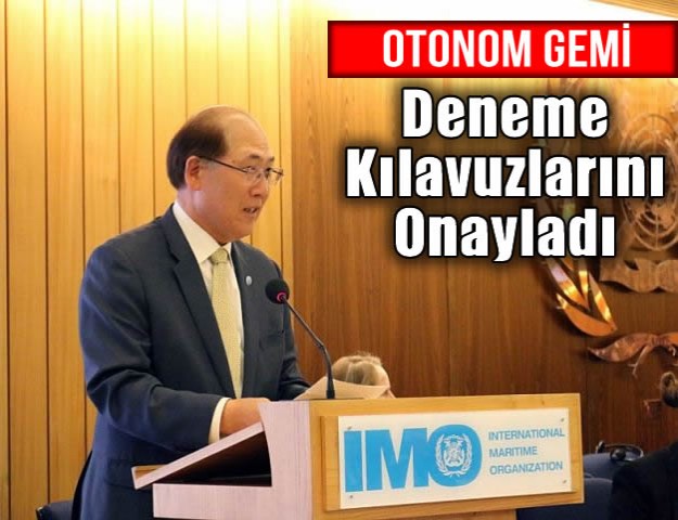 Otonom Gemi Deneme Kılavuzlarını Onayladı