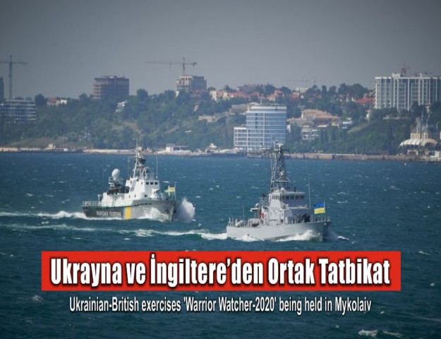 Ukrayna ve İngiltere’den Ortak Tatbikat