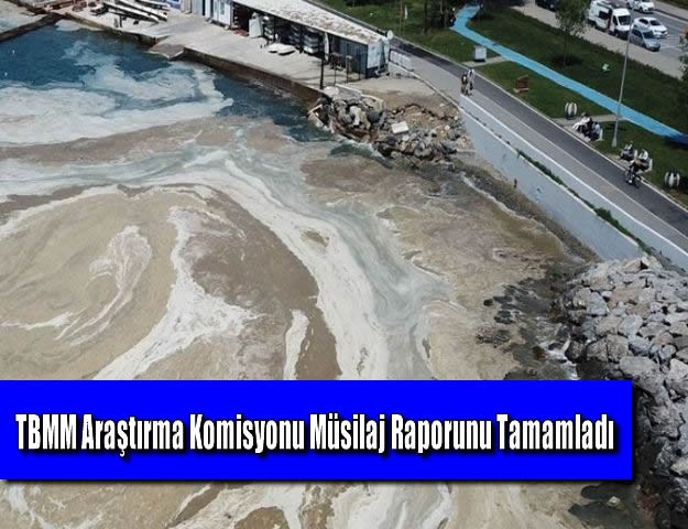 TBMM Araştırma Komisyonu Müsilaj Raporunu Tamamladı