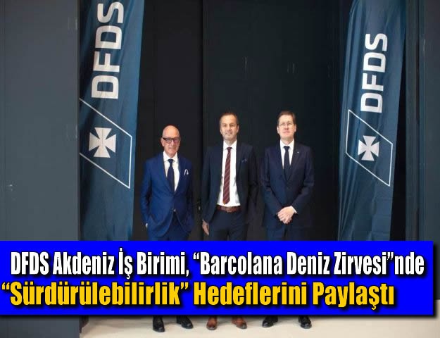 DFDS Akdeniz İş Birimi, “Barcolana Deniz Zirvesi”nde “Sürdürülebilirlik” Hedeflerini Paylaştı