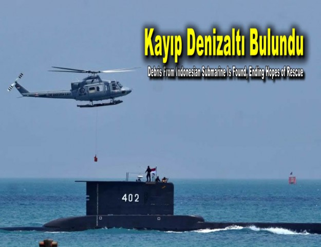 Kayıp Denizaltı Bulundu