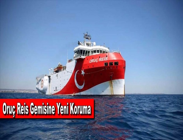 Oruç Reis Gemisine Yeni Koruma