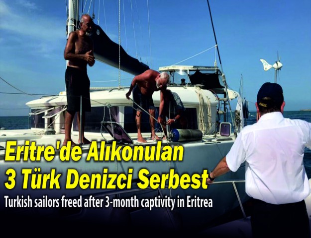 Eritre'de Alıkonulan 3 Türk Denizci Serbest