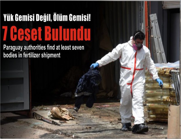 Yük Gemisi Değil, Ölüm Gemisi! 7 Ceset Bulundu