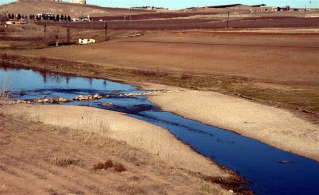 Dicle Nehri'nde şimdi de su kalmadı!