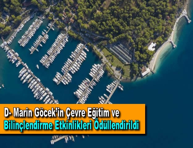 D- Marin Göcek’in Çevre Eğitim ve Bilinçlendirme Etkinlikleri Ödüllendirildi