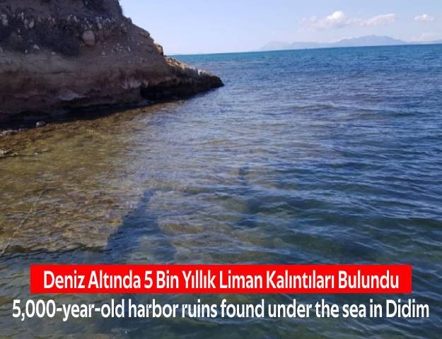 Deniz Altında 5 Bin Yıllık Liman Kalıntıları Bulundu