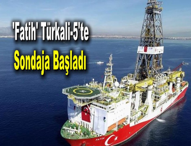 'Fatih' Türkali-5'te Sondaja Başladı