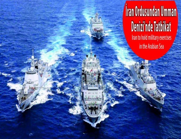 İran Ordusundan Umman Denizi'nde Tatbikat