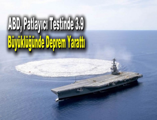 ABD, Patlayıcı Testinde 3.9 Büyüklüğünde Deprem Yarattı