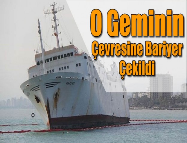 O Geminin Çevresine Bariyer Çekildi