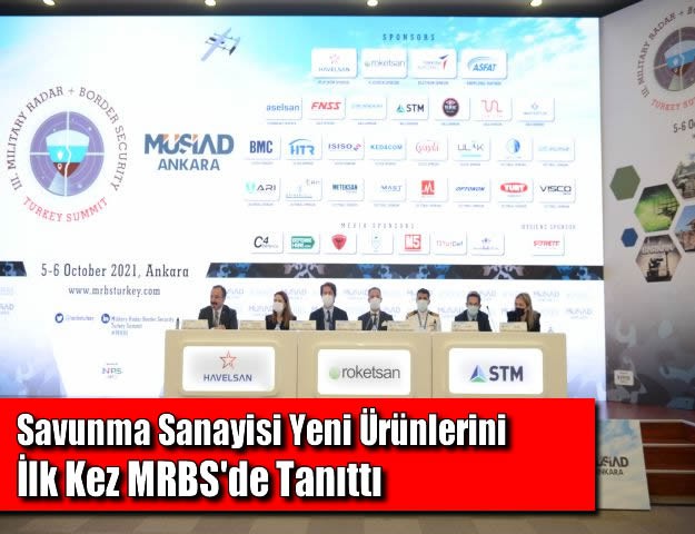 Savunma Sanayisi Yeni Ürünlerini İlk Kez MRBS'de Tanıttı