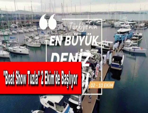 "Boat Show Tuzla" 2 Ekim'de Başlıyor