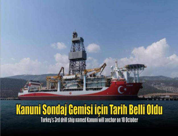 Kanuni Sondaj Gemisi için Tarih Belli Oldu