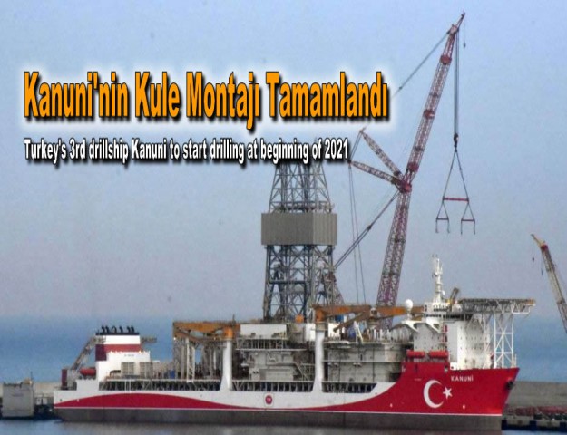 Kanuni'nin Kule Montajı Tamamlandı