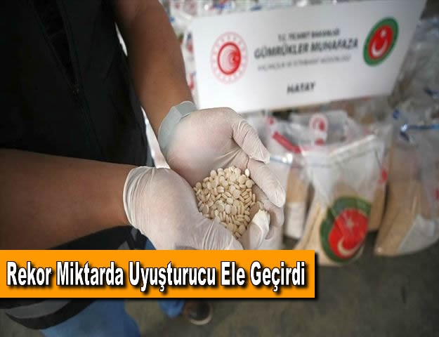 Rekor Miktarda Uyuşturucu Ele Geçirildi