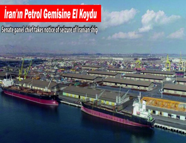İran'ın Petrol Gemisine El Koydu