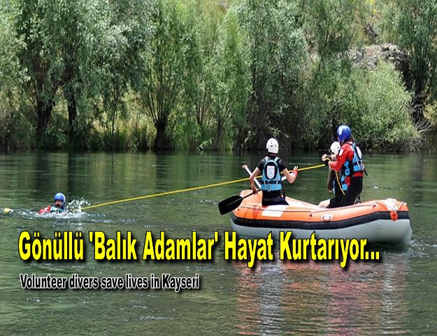 Gönüllü 'Balık Adamlar' Hayat Kurtarıyor...