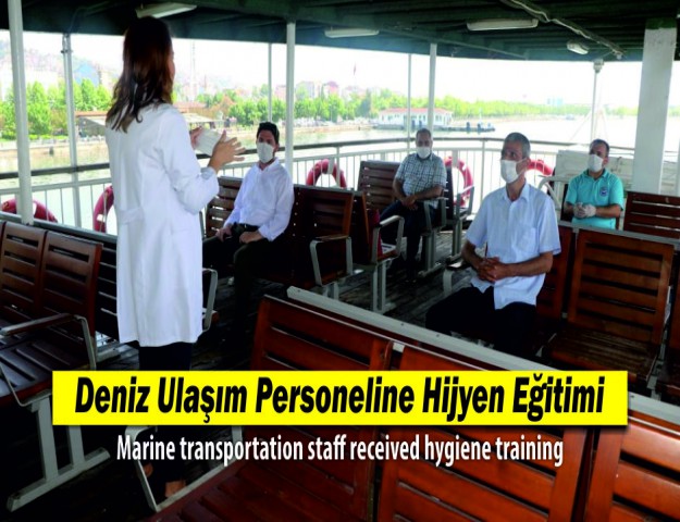 Deniz Ulaşım Personeline Hijyen Eğitimi