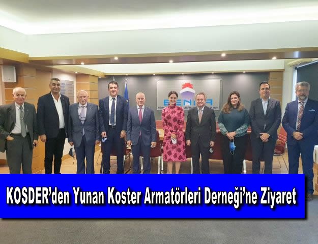 KOSDER’den Yunan Koster Armatörleri Derneği’ne Ziyaret