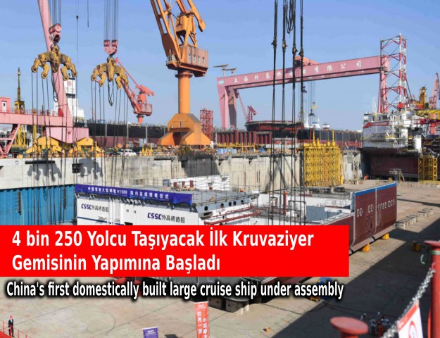 4 bin 250 Yolcu Taşıyacak İlk Kruvaziyer Gemisinin Yapımına Başladı