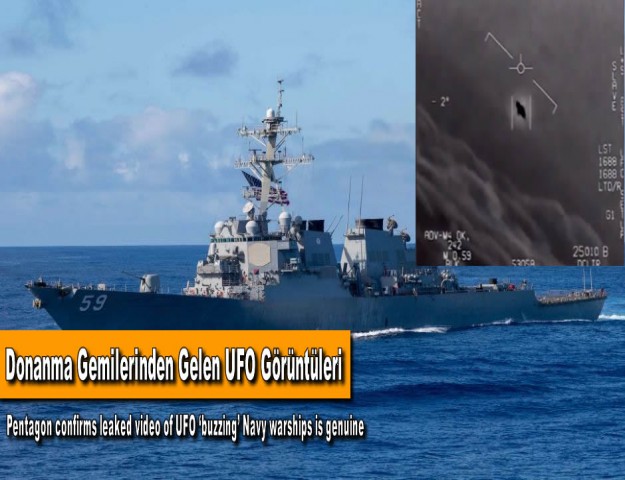 Donanma Gemilerinden Gelen UFO Görüntüleri
