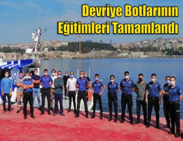 Devriye Botlarının Eğitimleri Tamamlandı