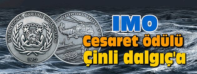 Çinli dalgıç'a IMO cesaret ödülü