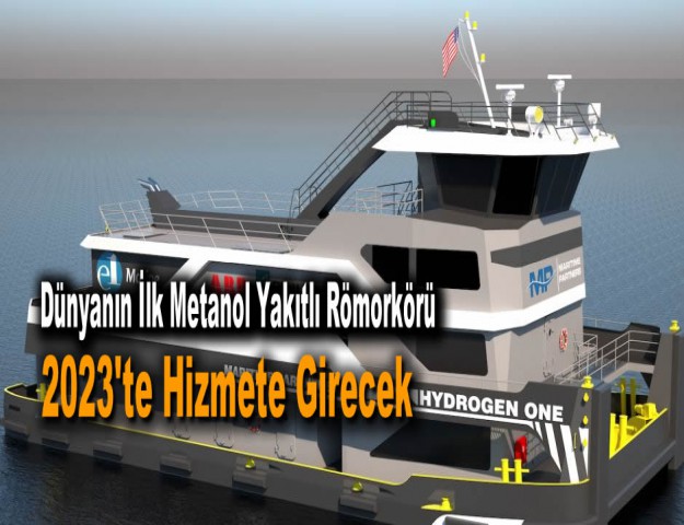 Dünyanın İlk Metanol Yakıtlı Römorkörü 2023'te Hizmete Girecek