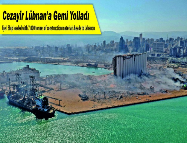 Cezayir Lübnan'a Gemi Yolladı