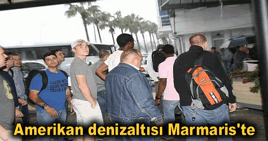Amerikan denizaltısı Marmaris'te