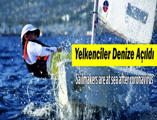 Yelkenciler Denize Açıldı