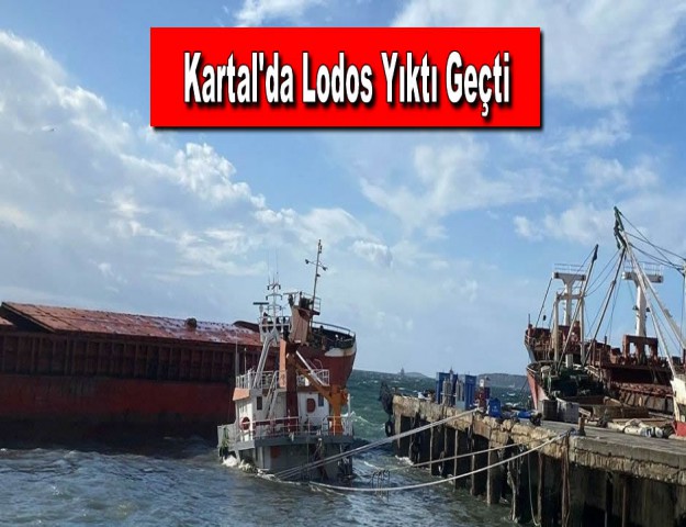 Kartal'da Lodos Yıktı Geçti