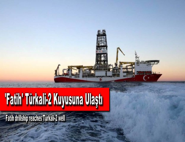 'Fatih' Türkali-2 Kuyusuna Ulaştı