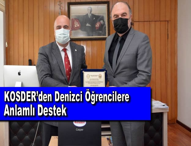 KOSDER’den Denizci Öğrencilere Anlamlı Destek