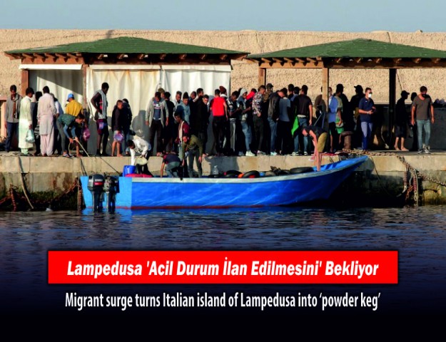 Lampedusa 'Acil Durum İlan Edilmesini' Bekliyor