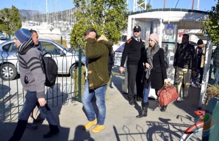 Bodrum'da lüks yatta kaçak operasyonu