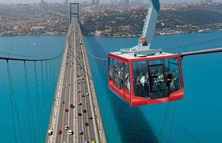 Boğaz Teleferikle Geçilecek