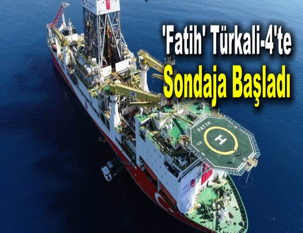 'Fatih' Türkali-4'te Sondaja Başladı