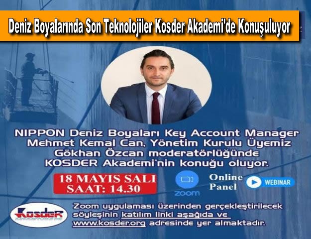 Deniz Boyalarında Son Teknolojiler Kosder Akademi'de Konuşuluyor