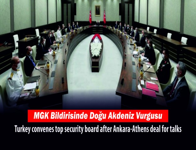 MGK Bildirisinde Doğu Akdeniz Vurgusu