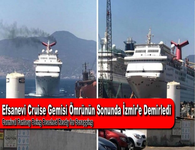 Efsanevi Cruise Gemisi Ömrünün Sonunda İzmir’e Demirledi