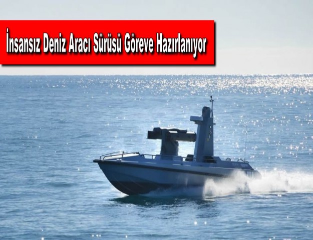 İnsansız Deniz Aracı Sürüsü Göreve Hazırlanıyor