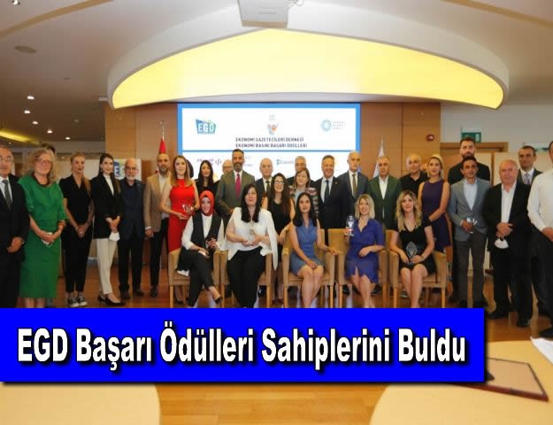 EGD Başarı Ödülleri Sahiplerini Buldu